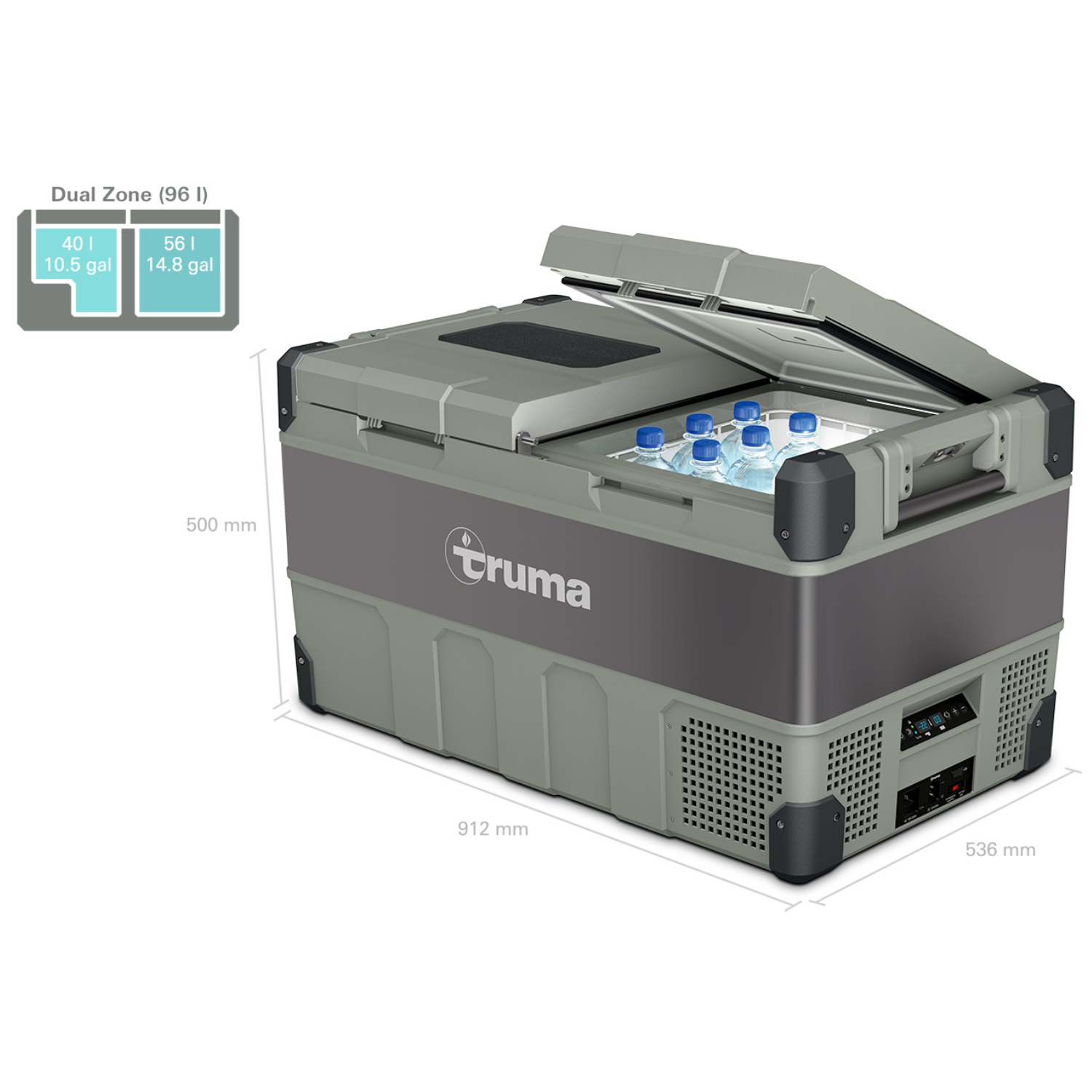 Glacière à compresseur Truma Cooler C96DZ (41l + 55l) 