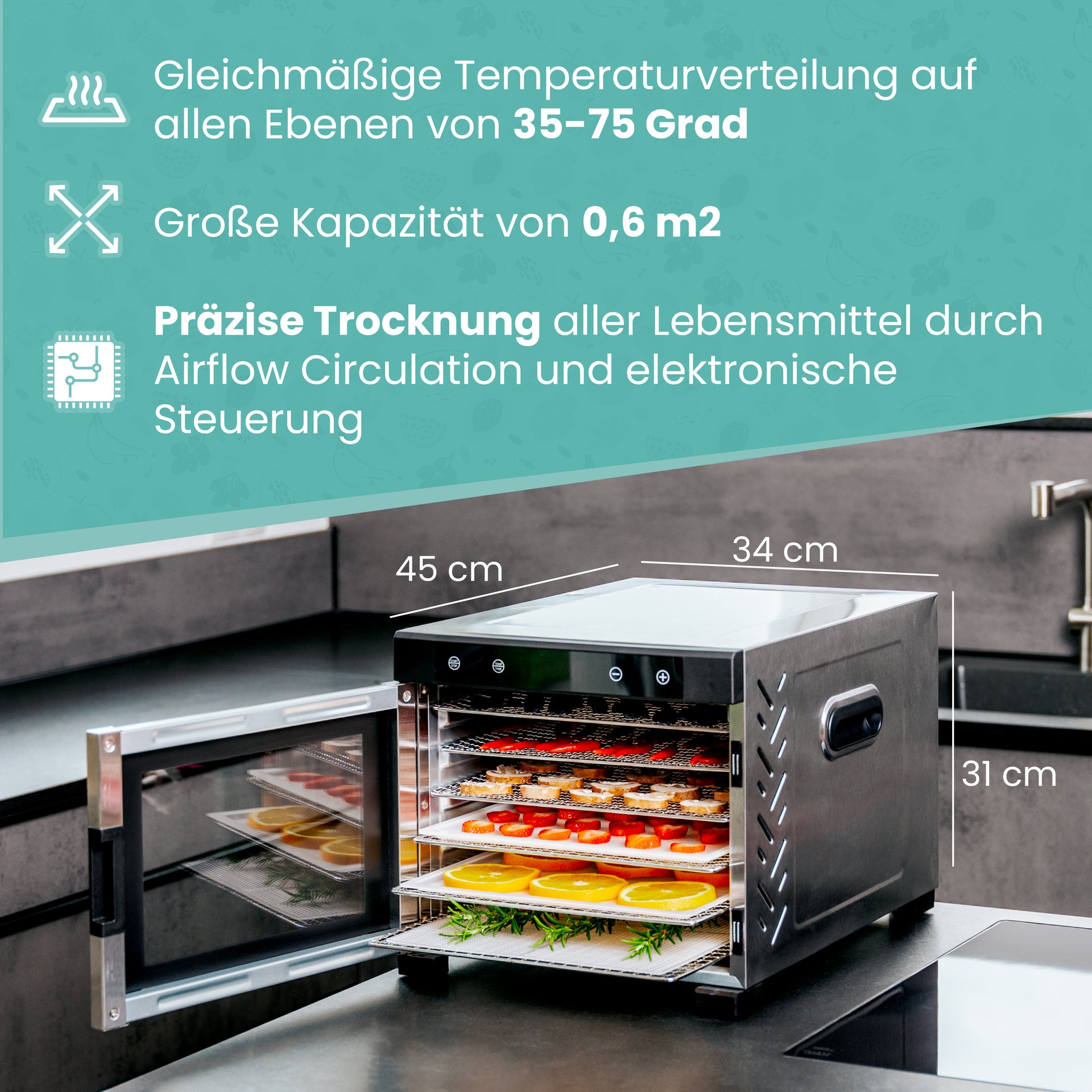 A-Rival Dörrautomat | Edelstahl